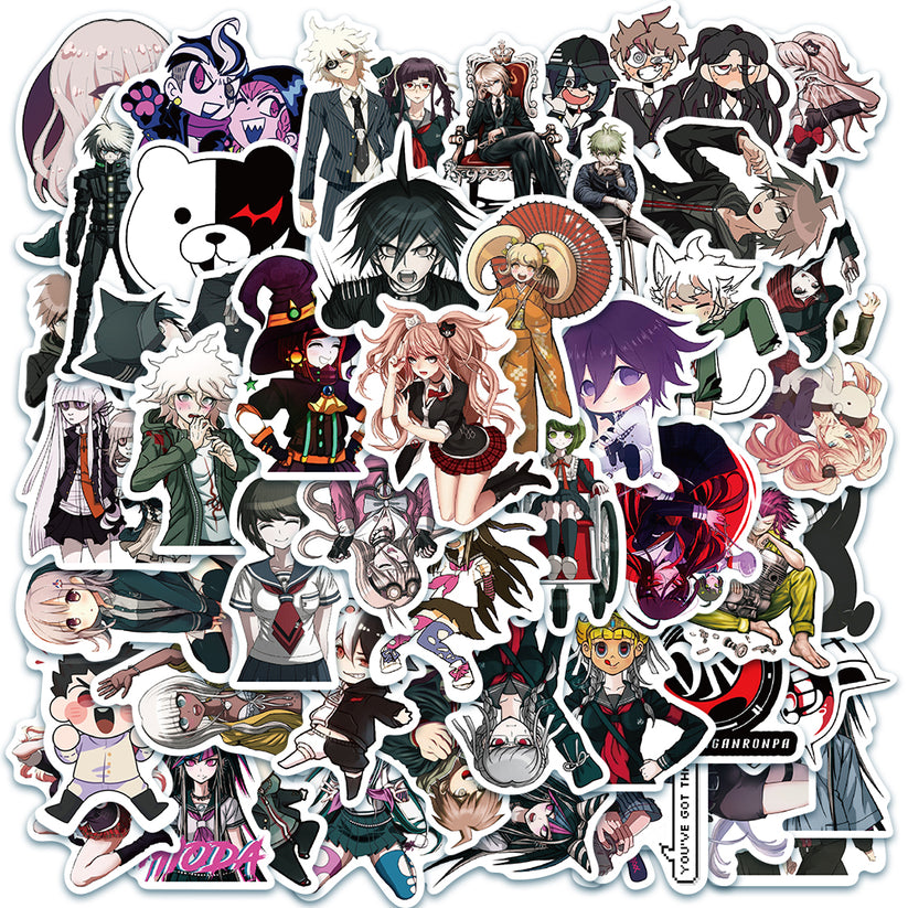 50pcs Danganronpa 1 Stickers – AU Sticker World
