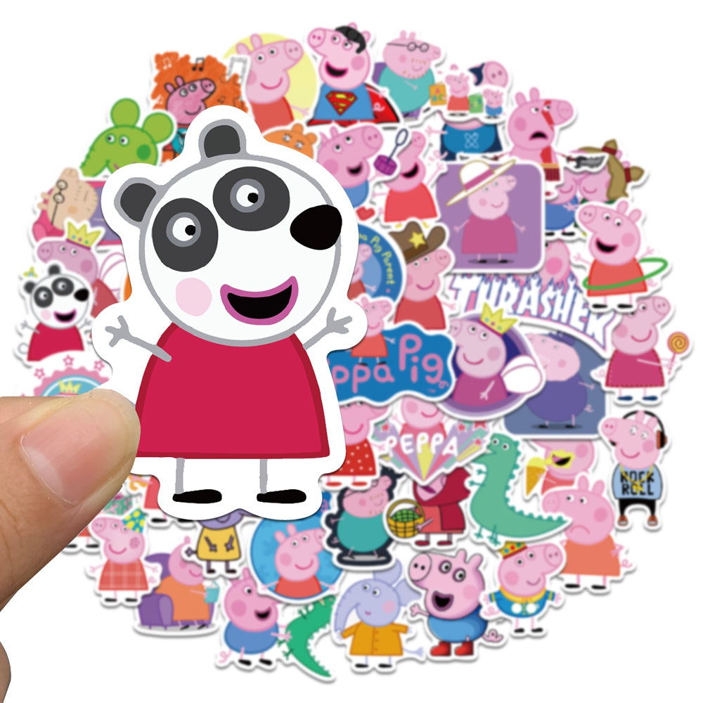 50pcs Peppa Pig 2 Stickers