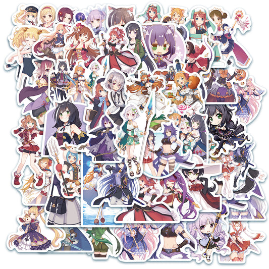 50pcs Princess Connect Re Dive Stickers