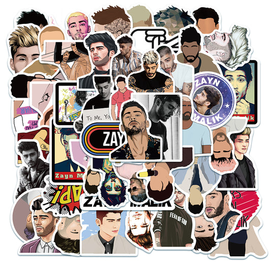 50pcs Zayn Malik Stickers