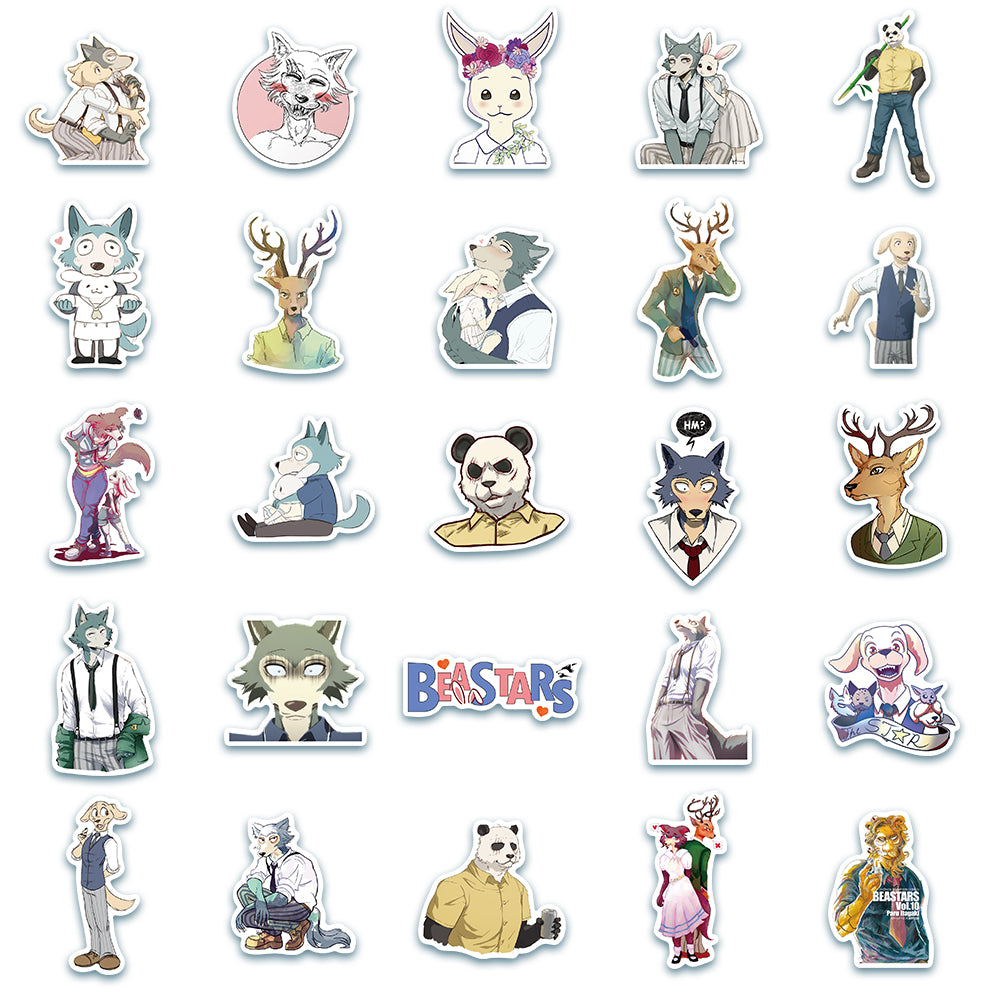 50pcs Beastars Stickers