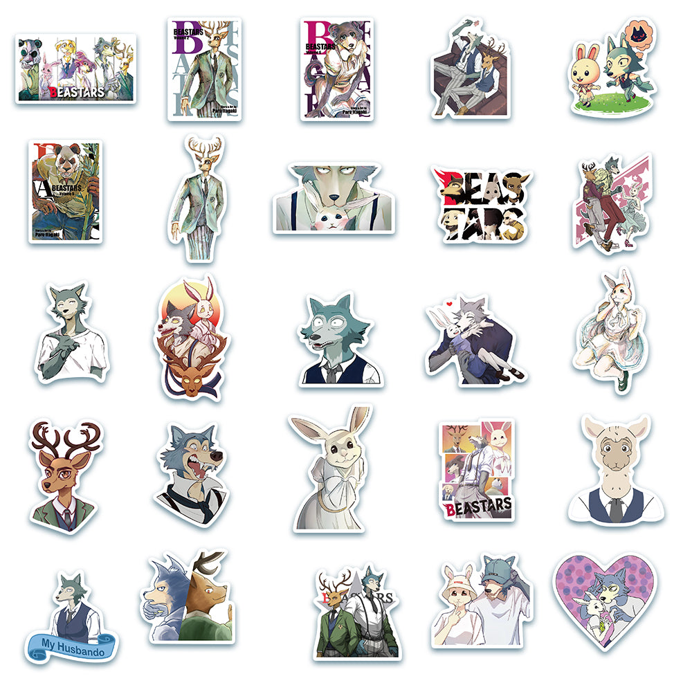 50pcs Beastars Stickers