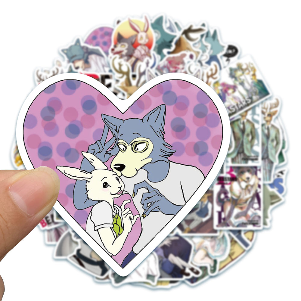 50pcs Beastars Stickers