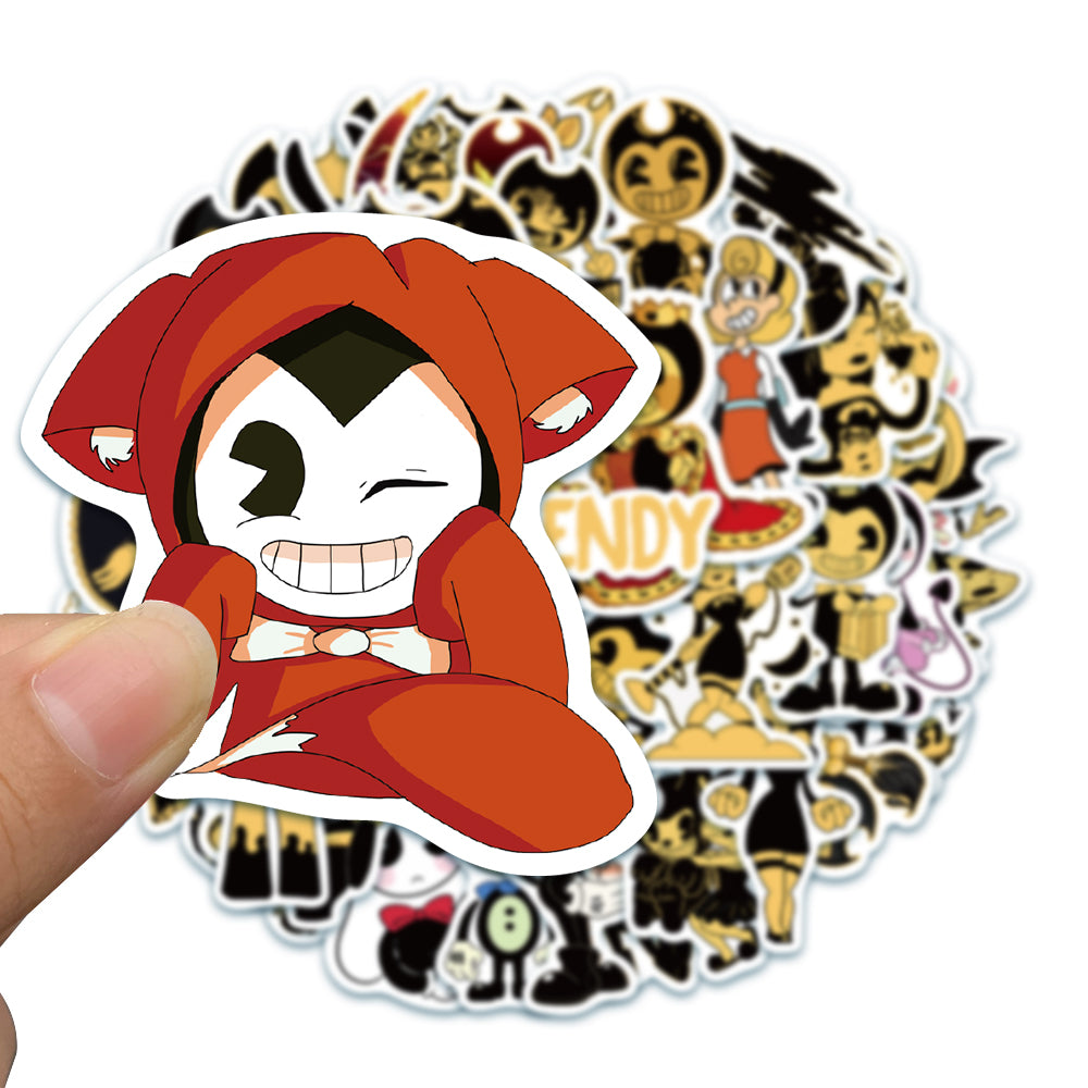 50pcs Bendy and the Ink Machine Stickers