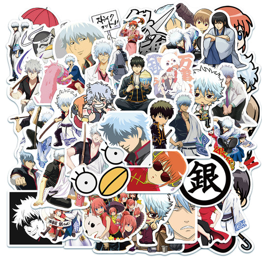 50pcs Gintama Stickers