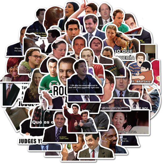 50pcs Drama Memes 1 Stickers