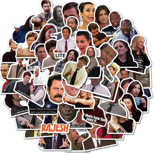 50pcs Drama Memes 2 Stickers