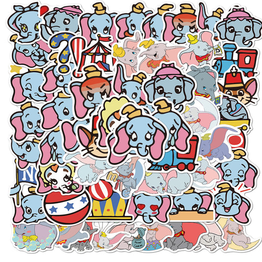 50pcs Dumbo Stickers