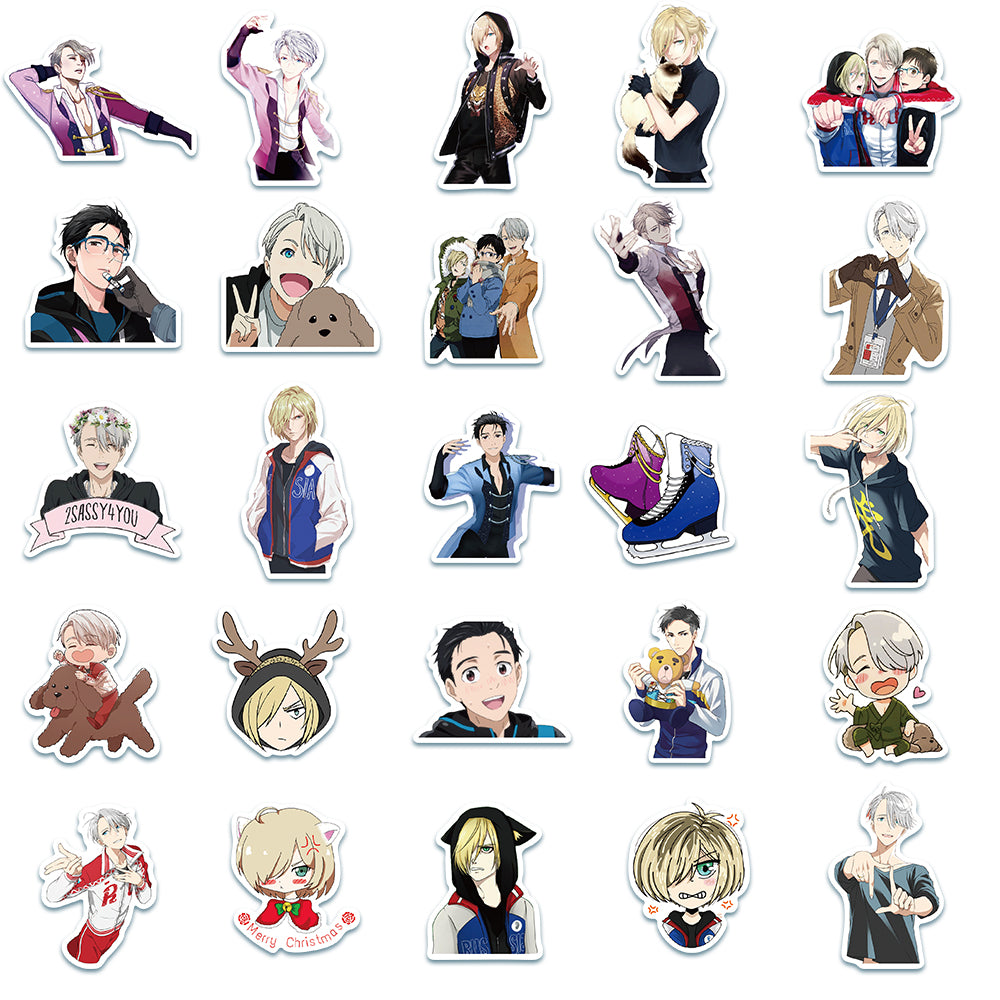 50pcs Yuri On Ice 1 Stickers