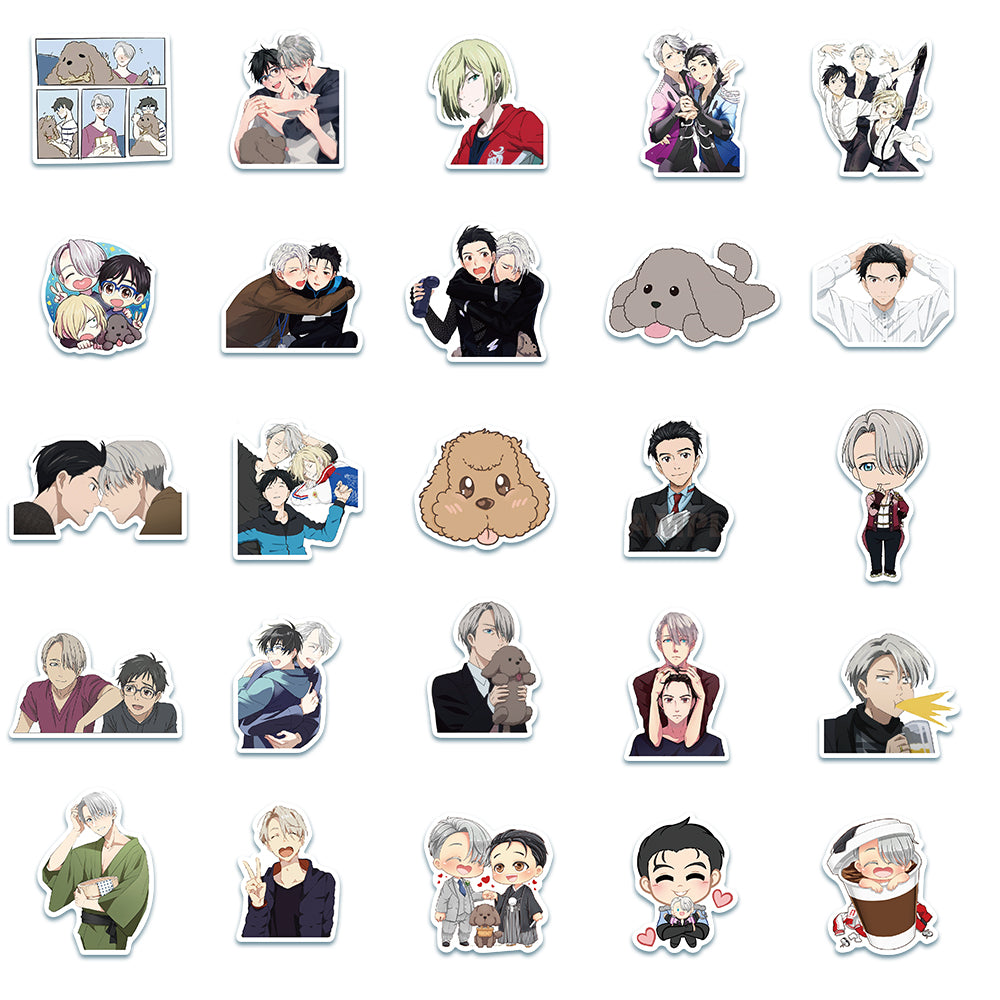 50pcs Yuri On Ice 1 Stickers