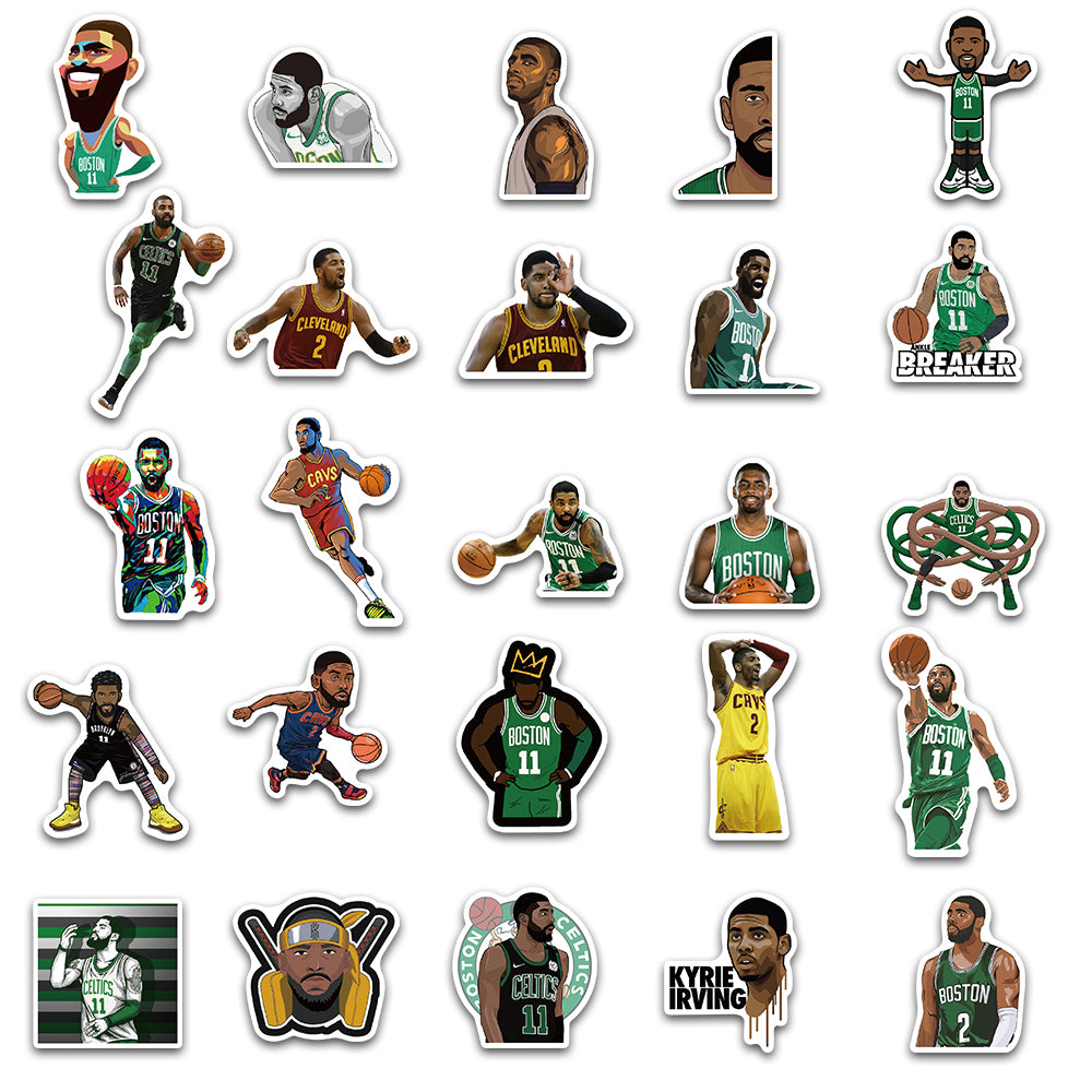 50pcs Kyrie Irving Stickers – AU Sticker World