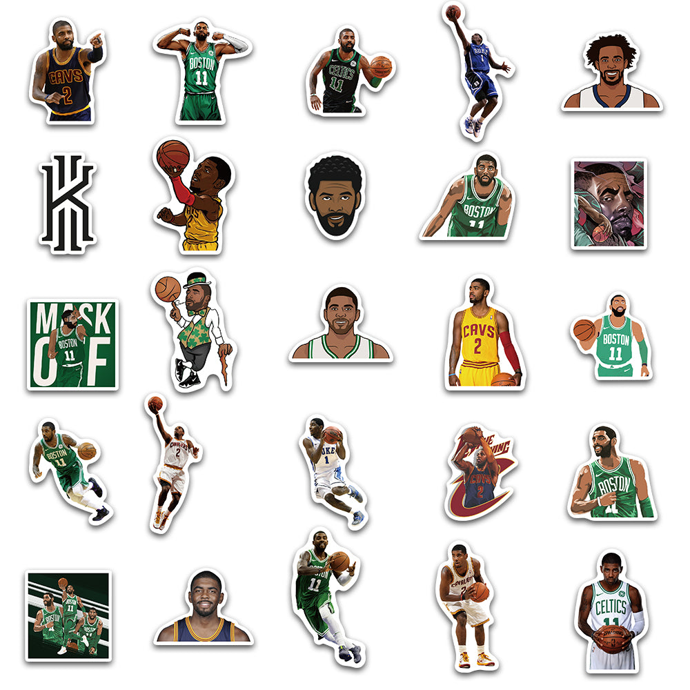 50pcs Kyrie Irving Stickers – AU Sticker World