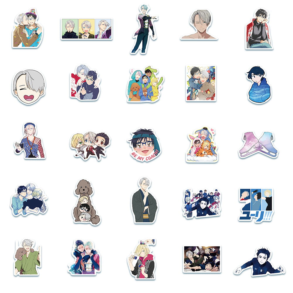 50pcs Yuri On Ice 2 Stickers