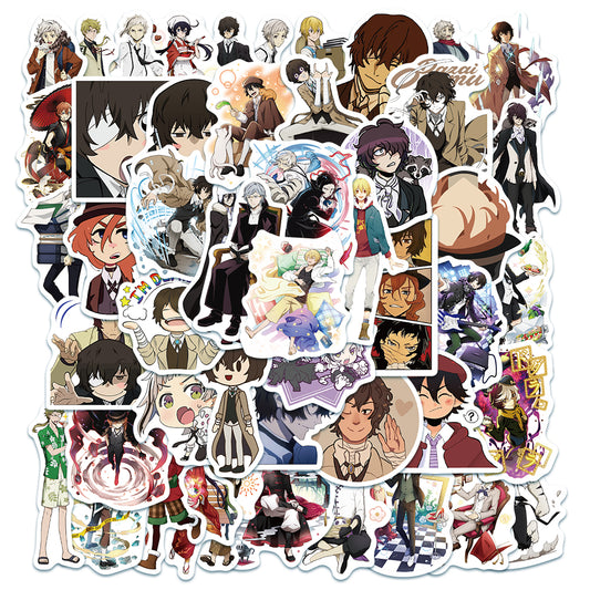 50pcs Bungo Stray Dogs 1 Stickers