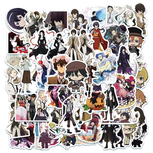 50pcs Bungo Stray Dogs 2 Stickers