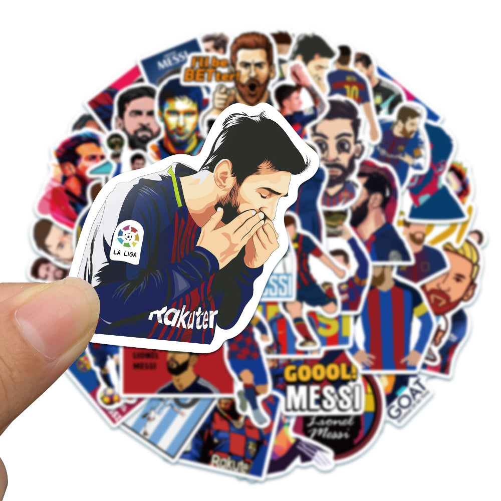 50pcs Lionel Messi Stickers – AU Sticker World