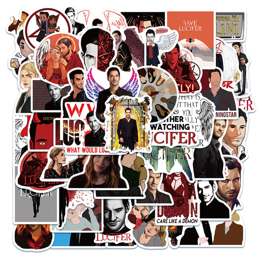 50pcs Lucifer Stickers