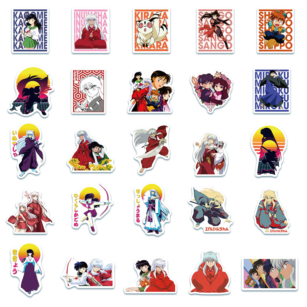 50pcs Inuyasha 2 Stickers