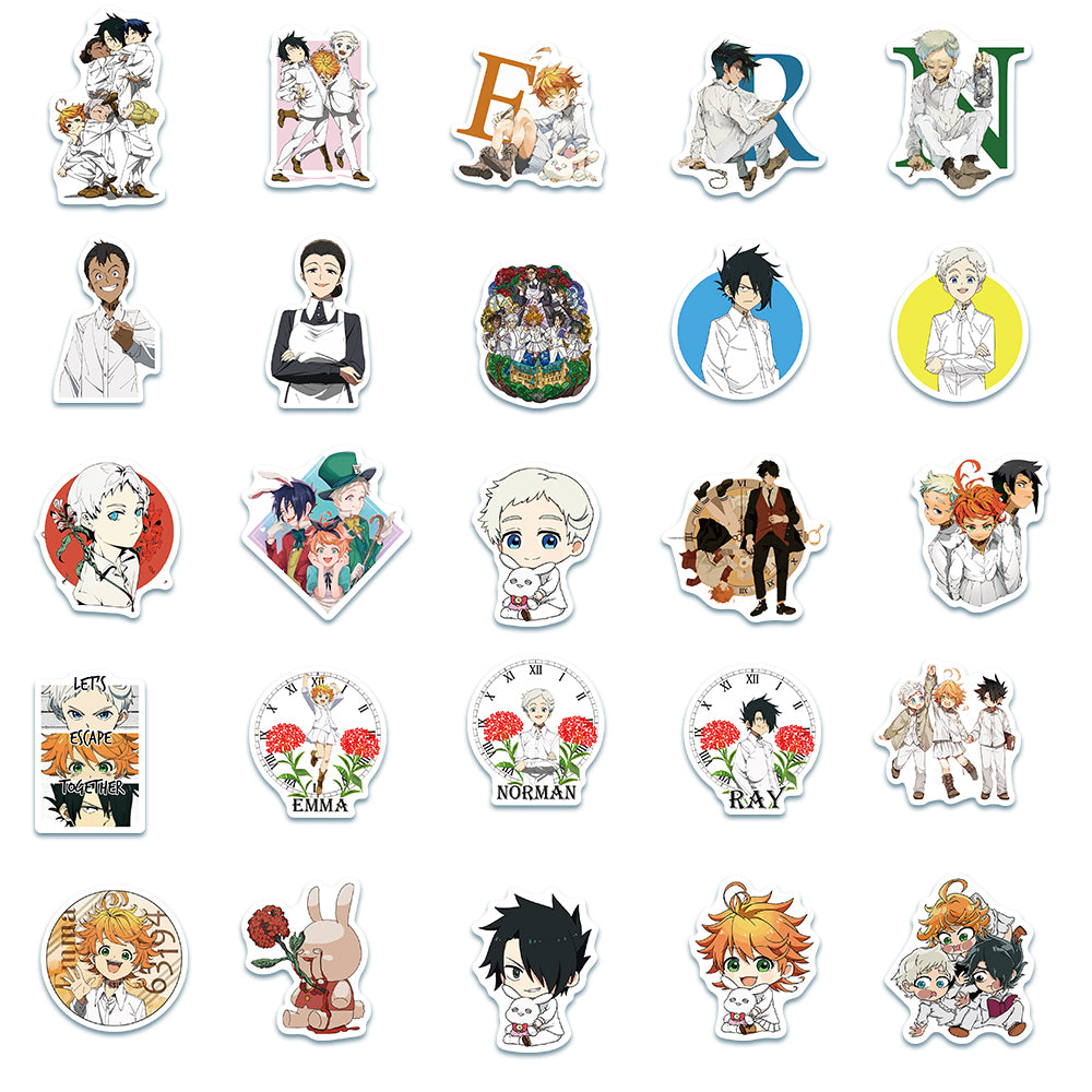 50pcs The Promised Neverland 1 Stickers