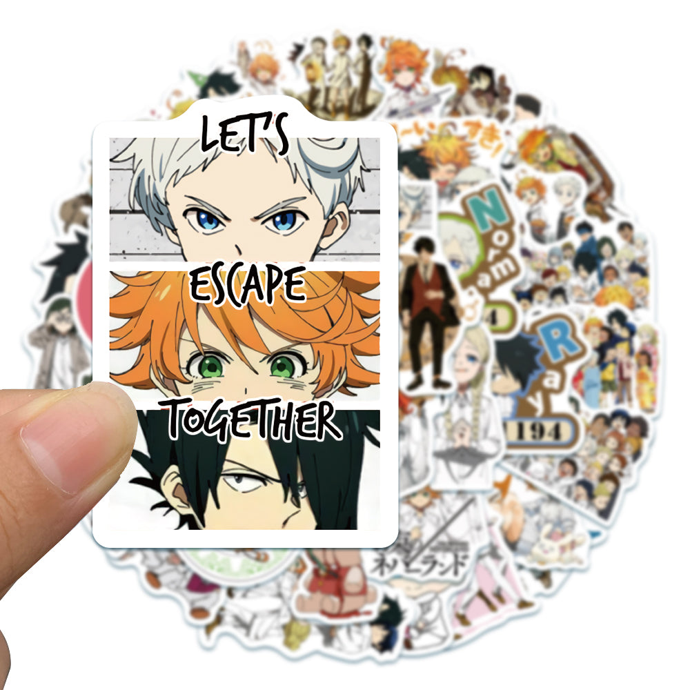 50pcs The Promised Neverland 1 Stickers