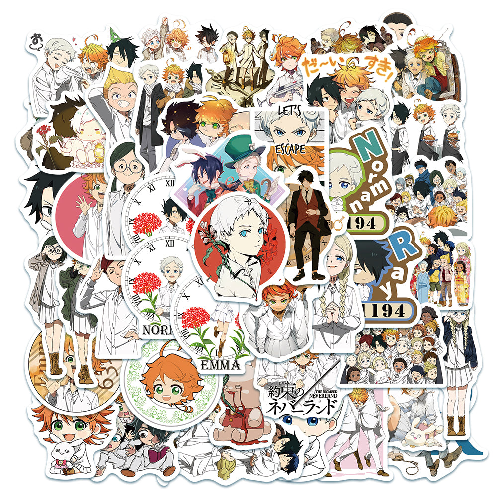 50pcs The Promised Neverland 1 Stickers