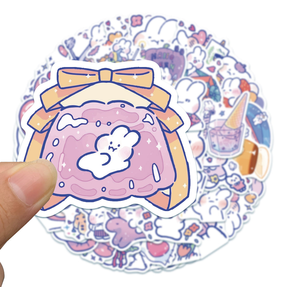 50pcs Mongmong Rabbit Stickers – AU Sticker World