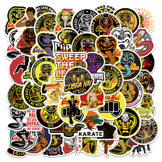 50pcs Cobra Kai 1 Stickers