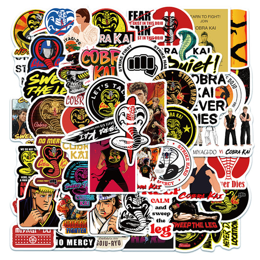 50pcs Cobra Kai 2 Stickers