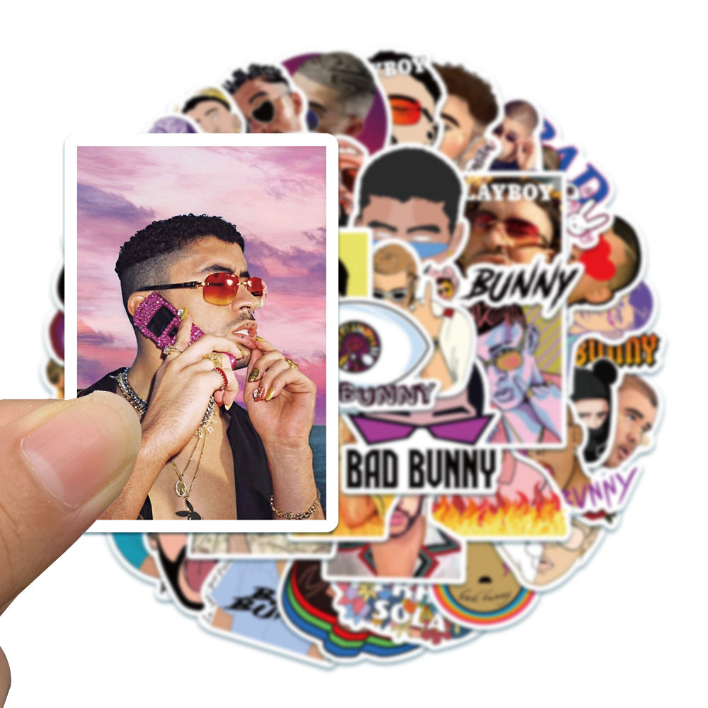 50pcs Bad Bunny 2 Stickers