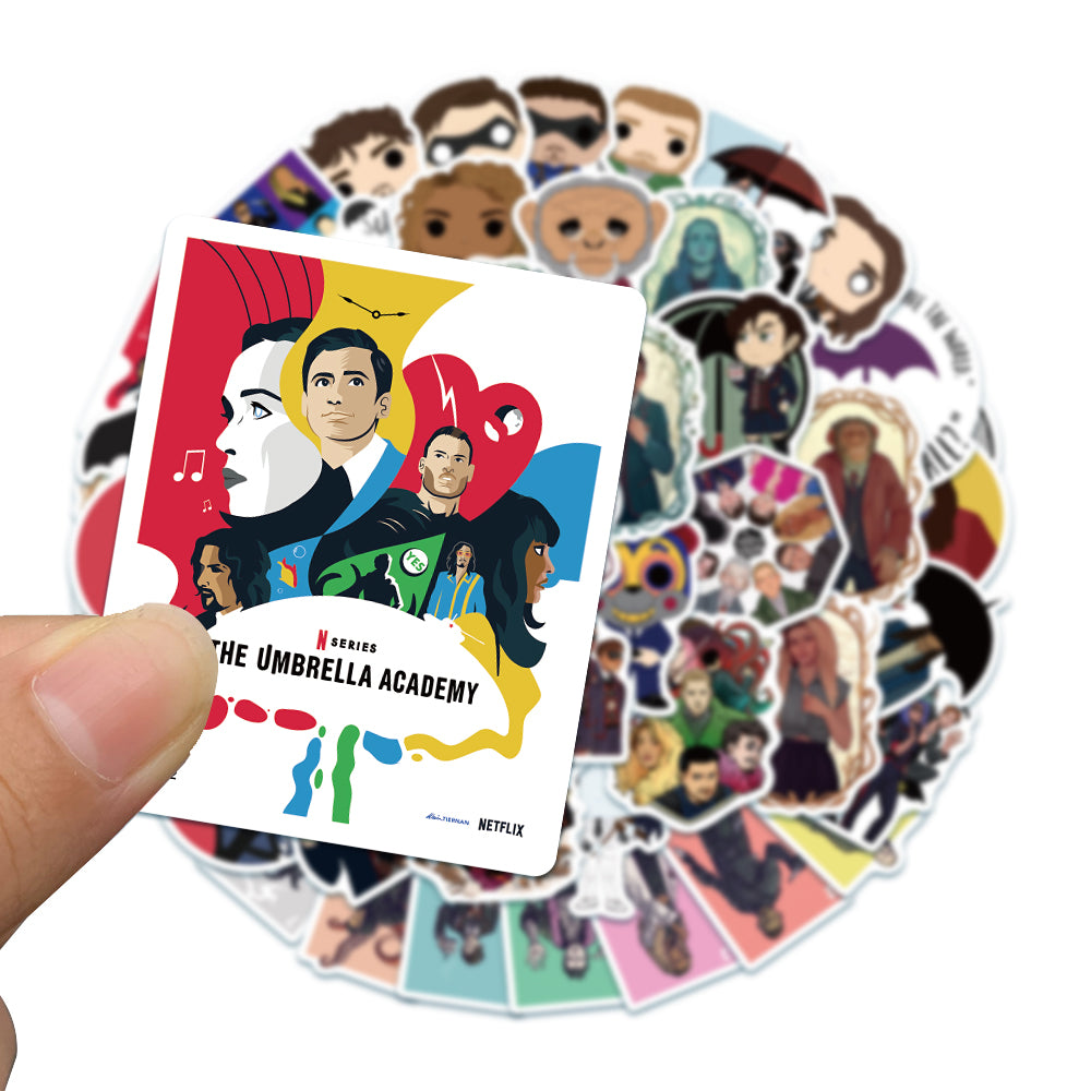 50pcs The Umbrella Academy 1 Stickers