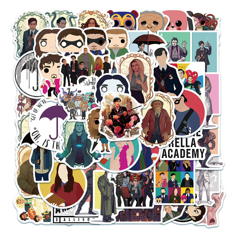 50pcs The Umbrella Academy 1 Stickers