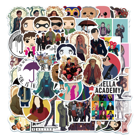 50pcs The Umbrella Academy 1 Stickers