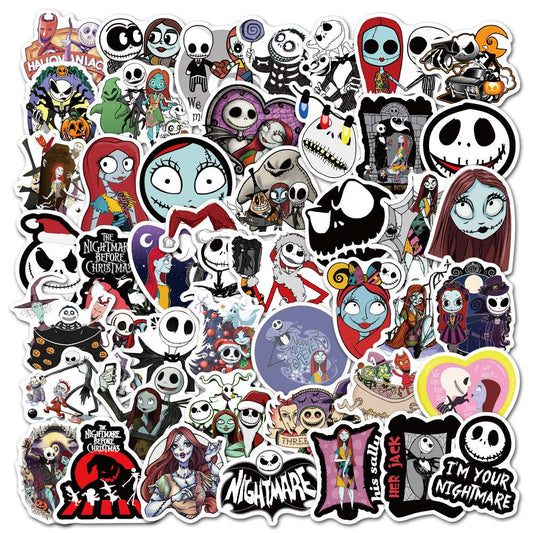 50pcs Nightmare Before Christmas Stickers