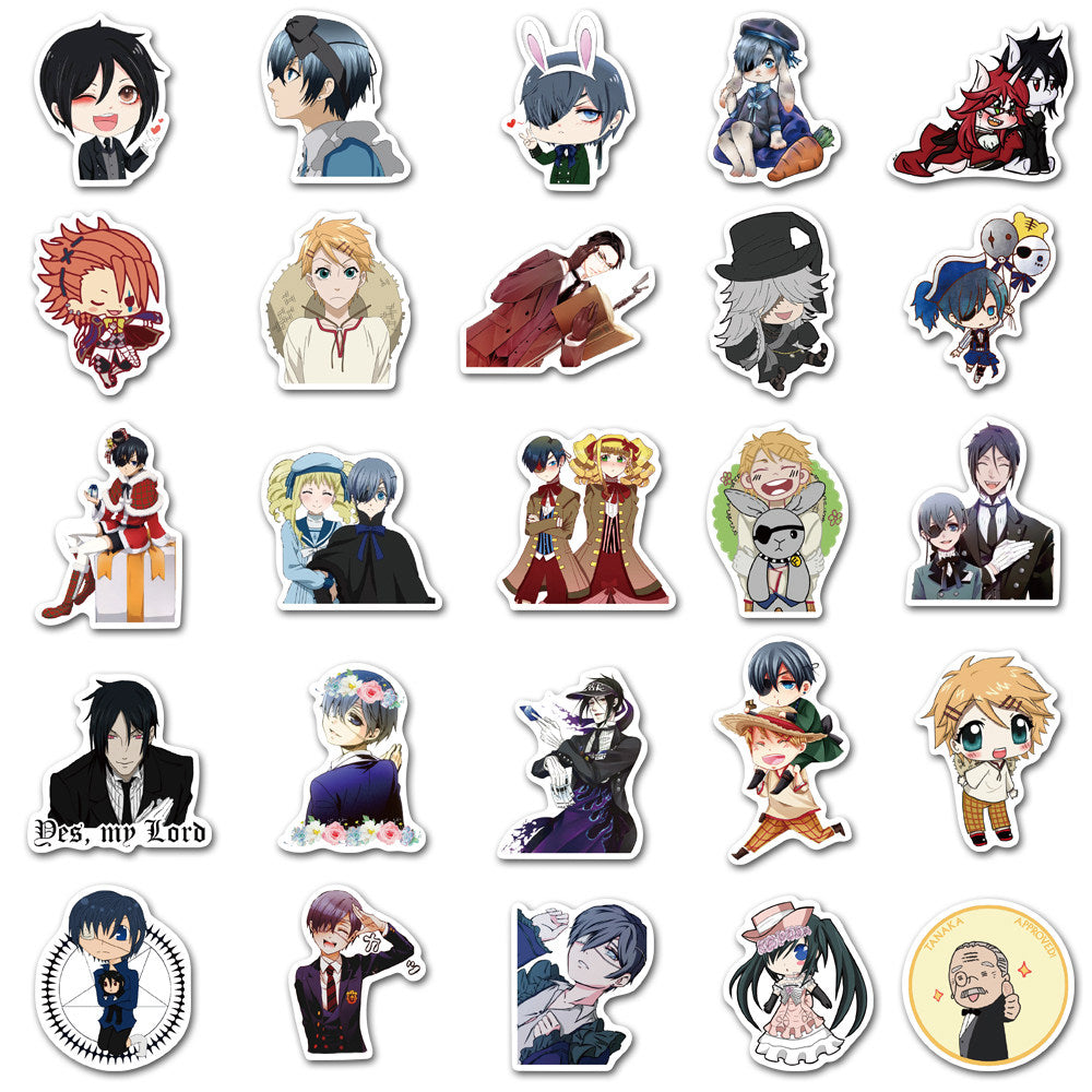 50pcs Black Butler 2 Stickers