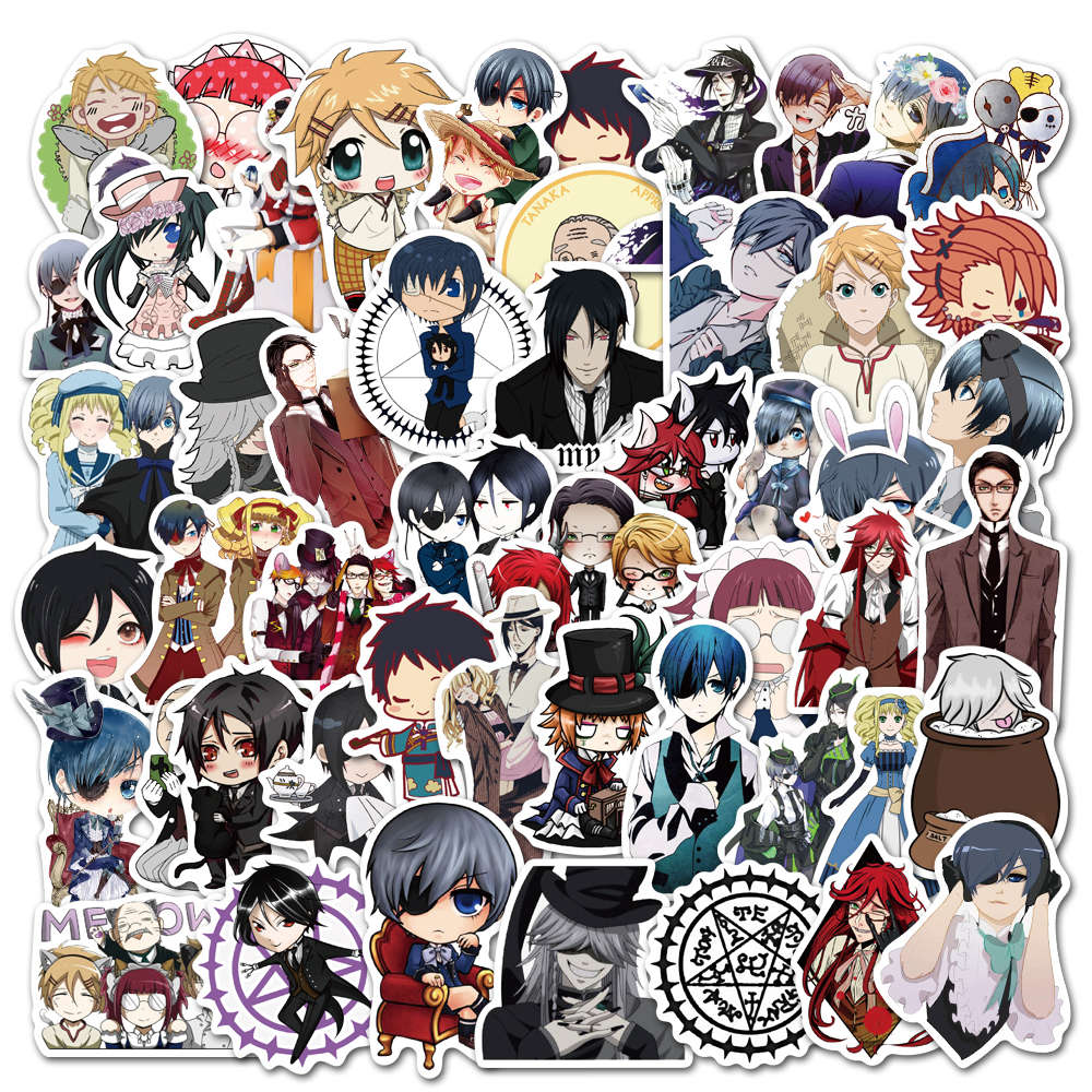 50pcs Black Butler 2 Stickers