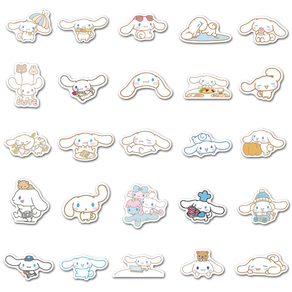 50pcs Cinnamoroll Puppy 2 Stickers