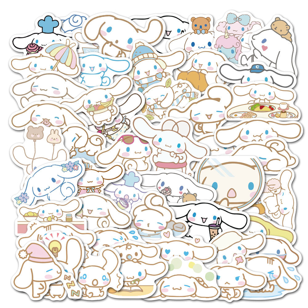 50pcs Cinnamoroll Puppy 2 Stickers