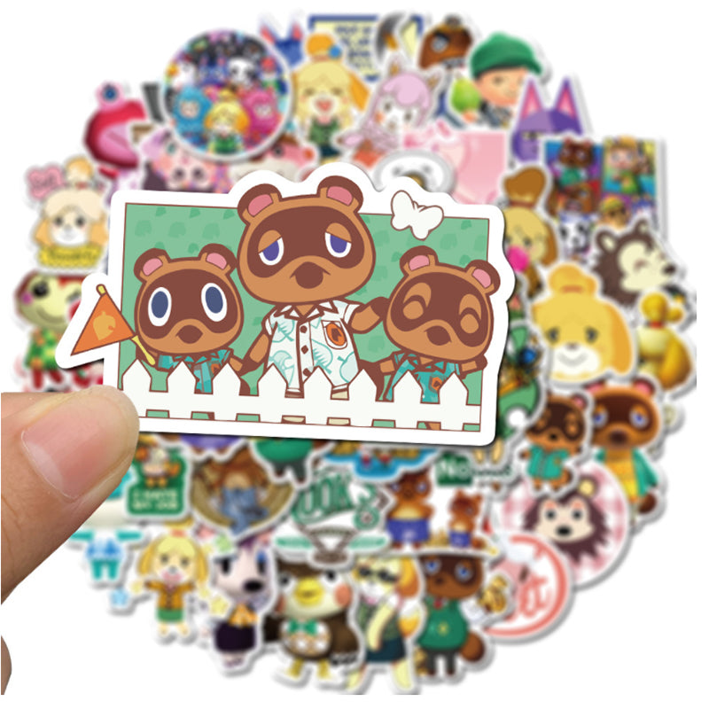 50pcs Animal Crossing Stickers