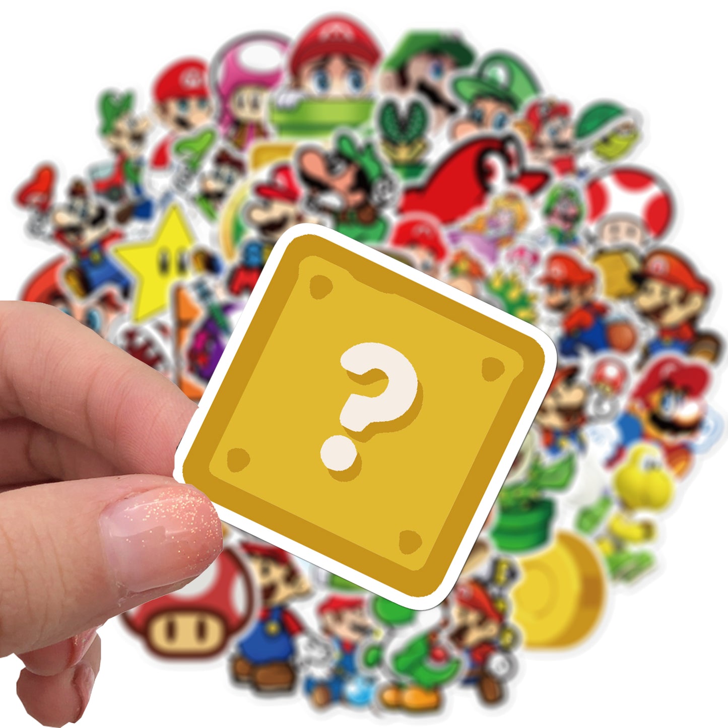 50pcs Super Mario 2 Stickers