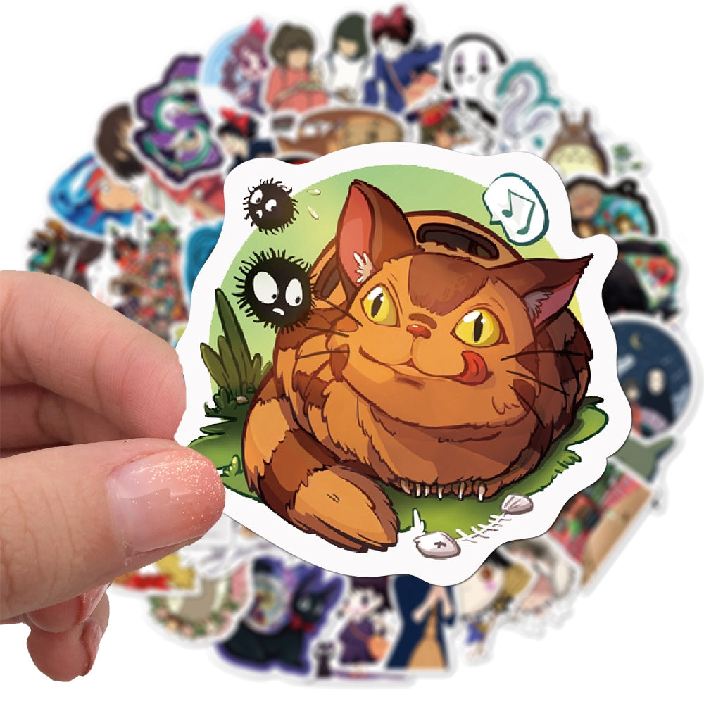 50pcs Miyazaki 2 Stickers