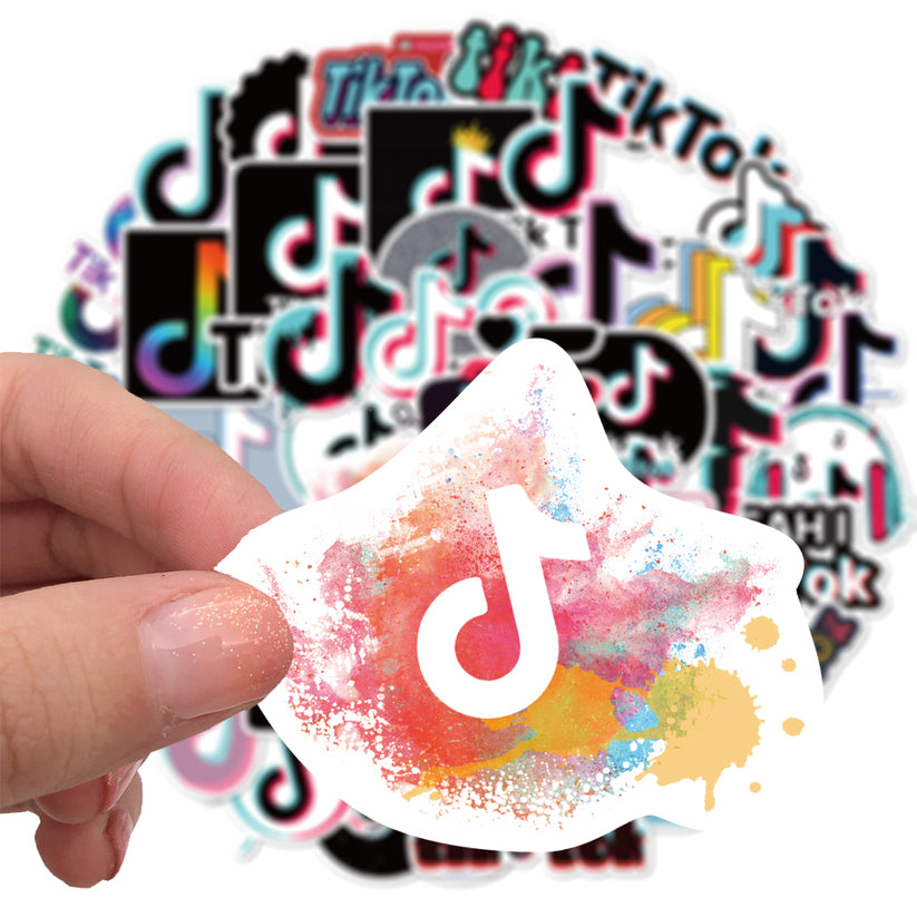 50pcs Tik Tok Stickers AU Sticker World 50pcs-tik-tok-stickers-au-sticker-world