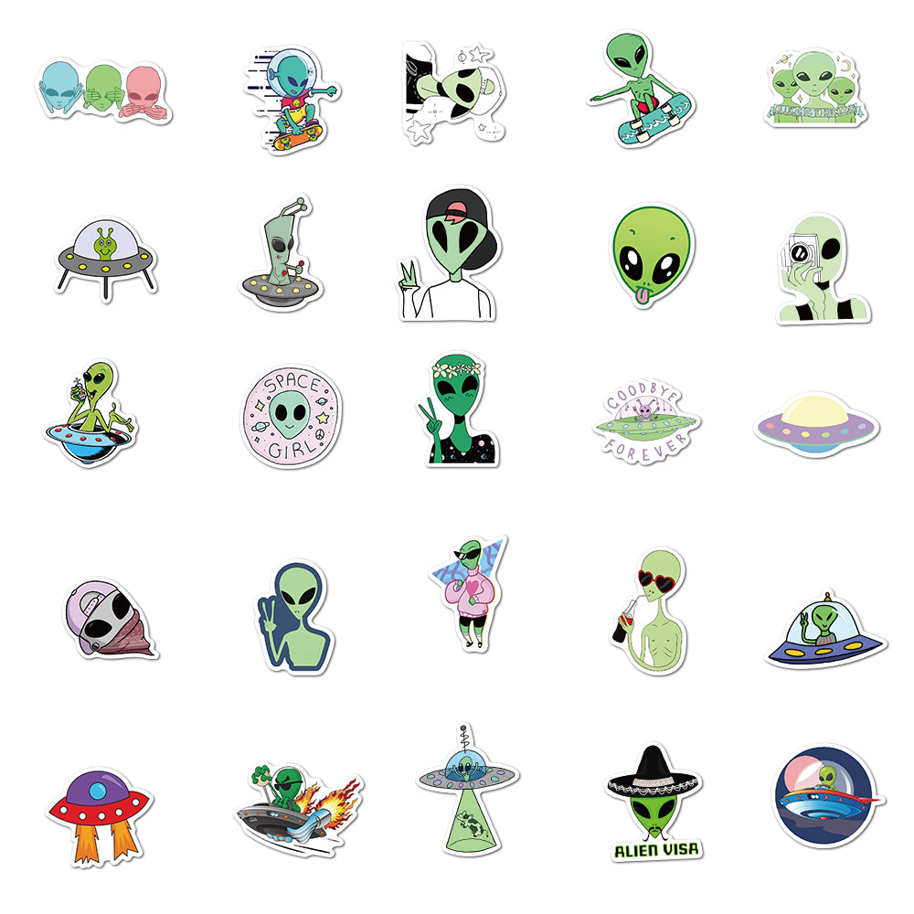 50pcs Alien 1 Stickers