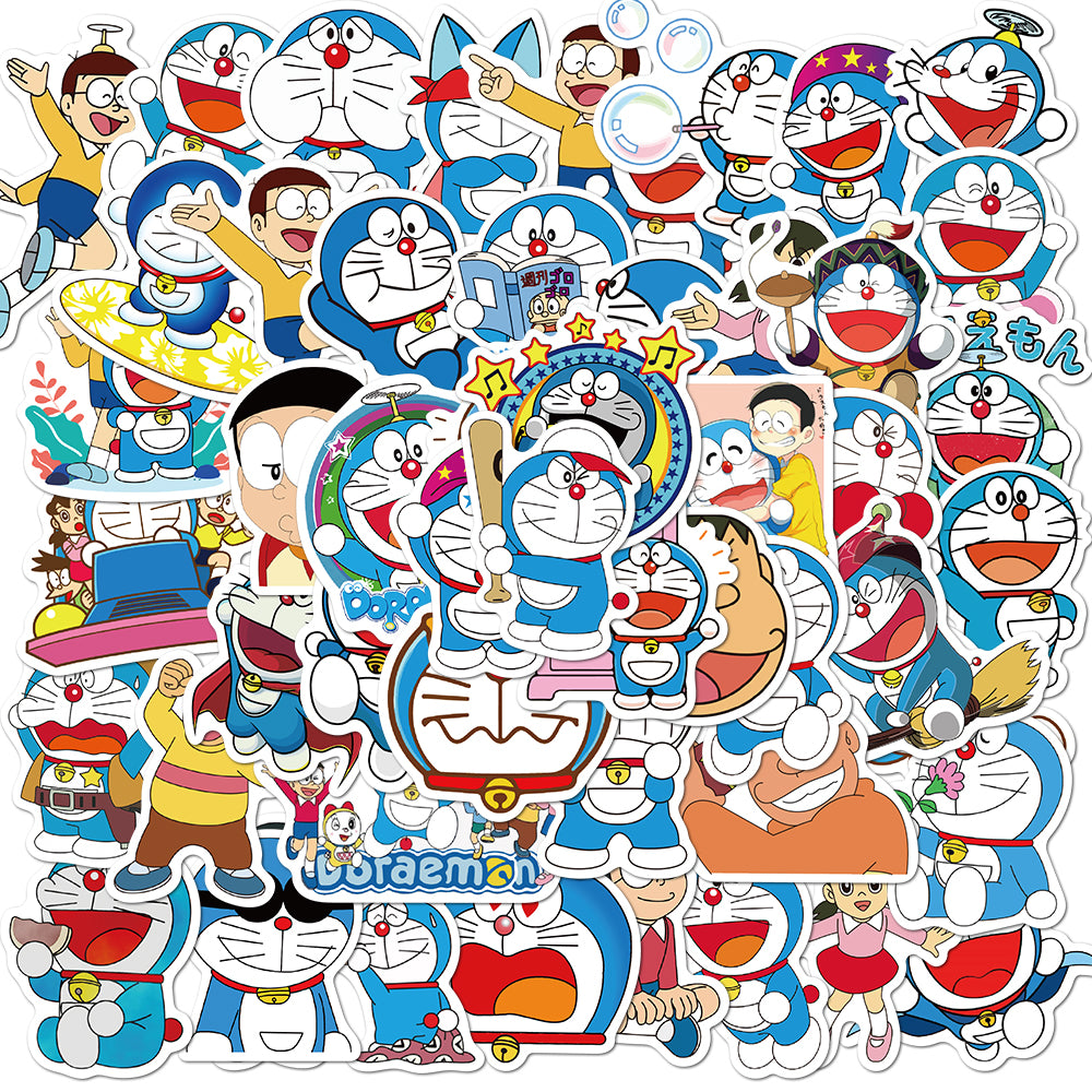 50pcs Doraemon Stickers