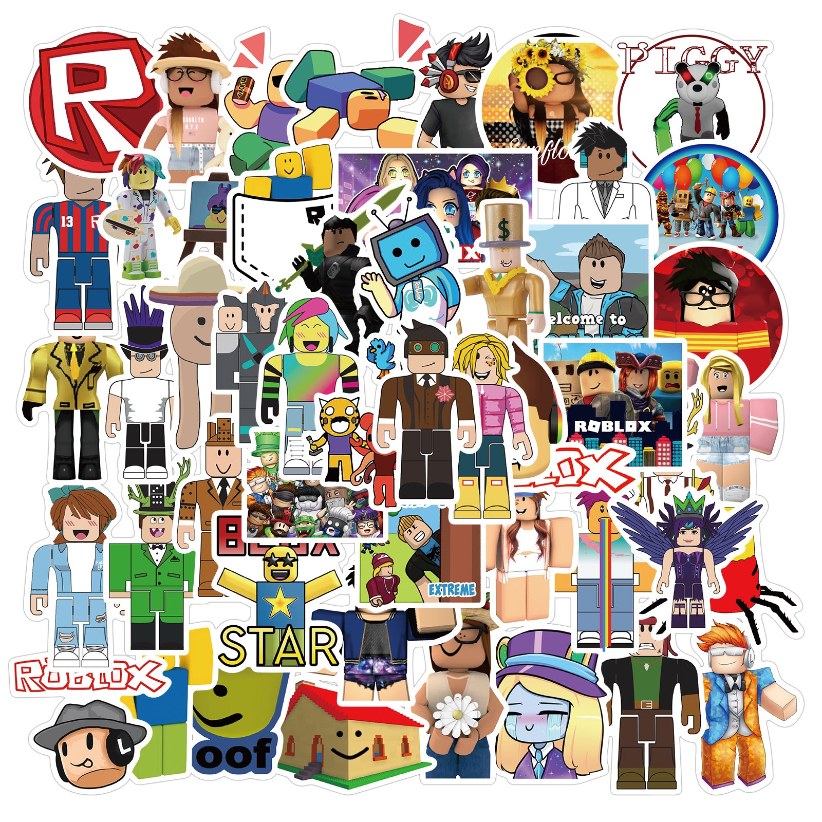 50pcs Roblox 2 Stickers β AU Sticker World
