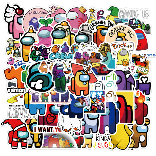 50pcs Among Us 4 Stickers