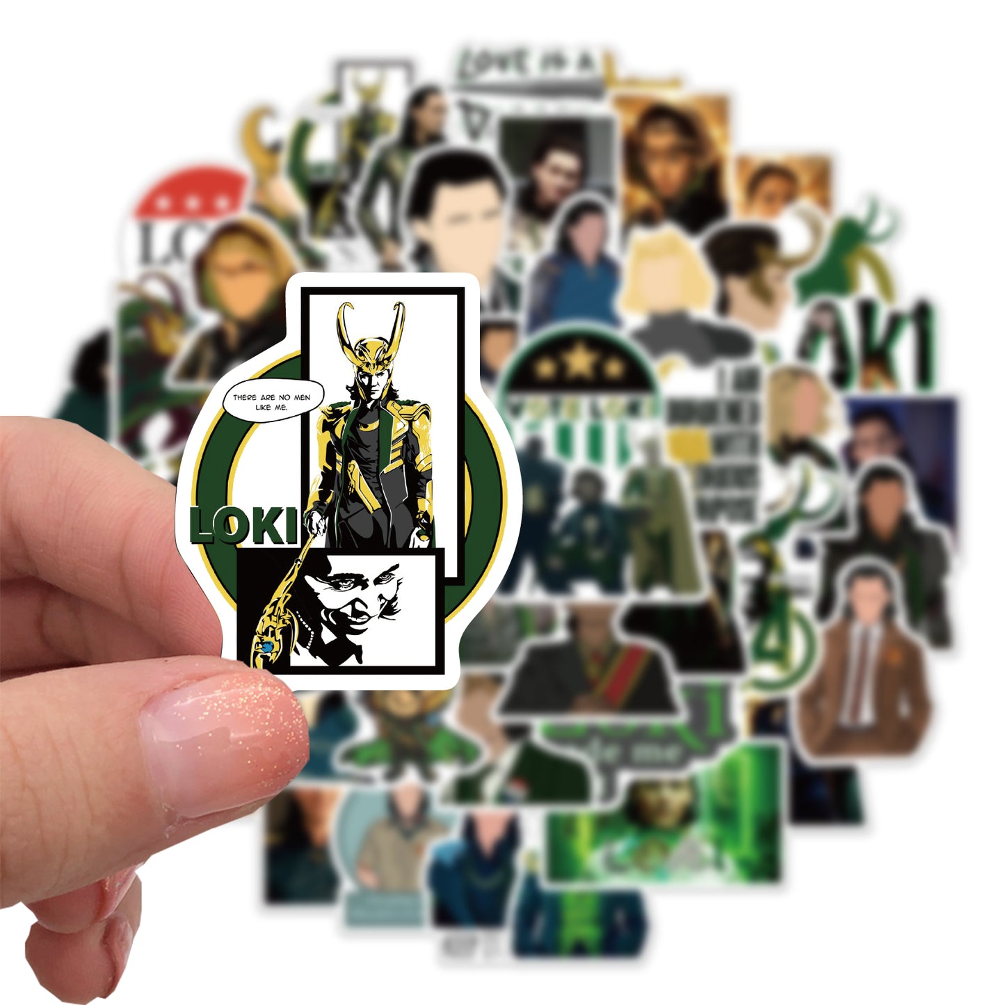 50pcs Loki Stickers