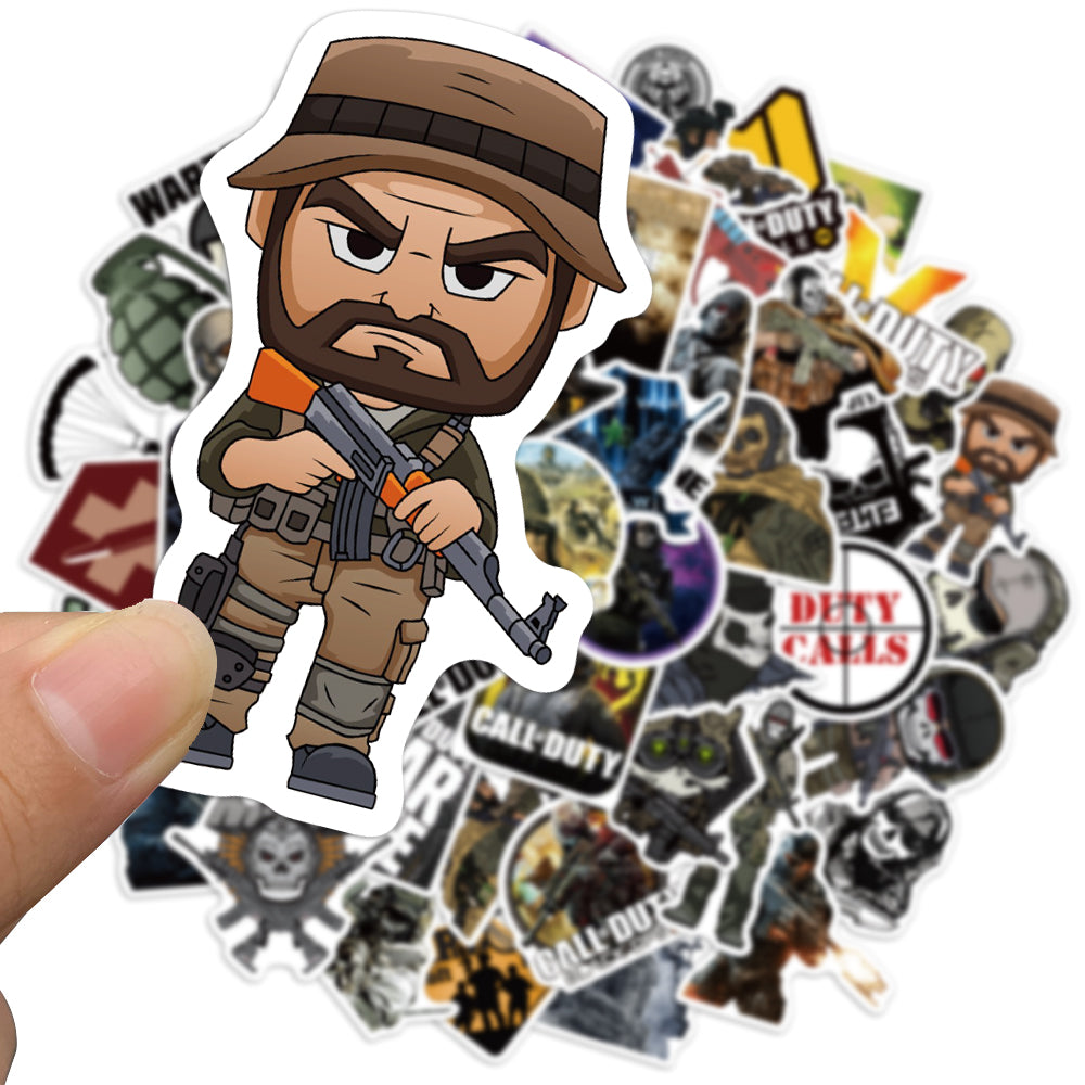 50pcs Call of Duty 2 Stickers