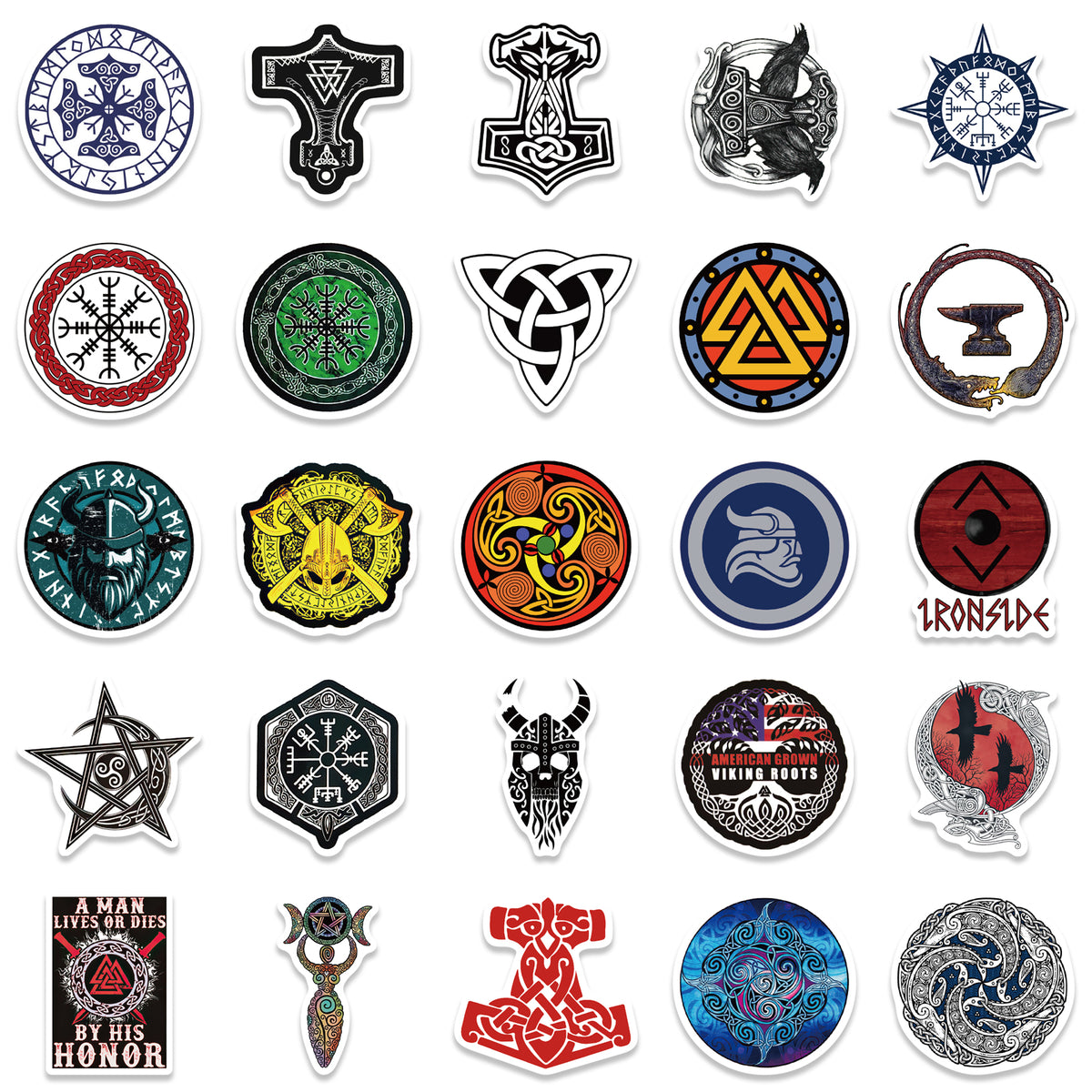 Viking Graphics Sticker 50pcs Viking Gear 1 Stickers – AU Sticker World