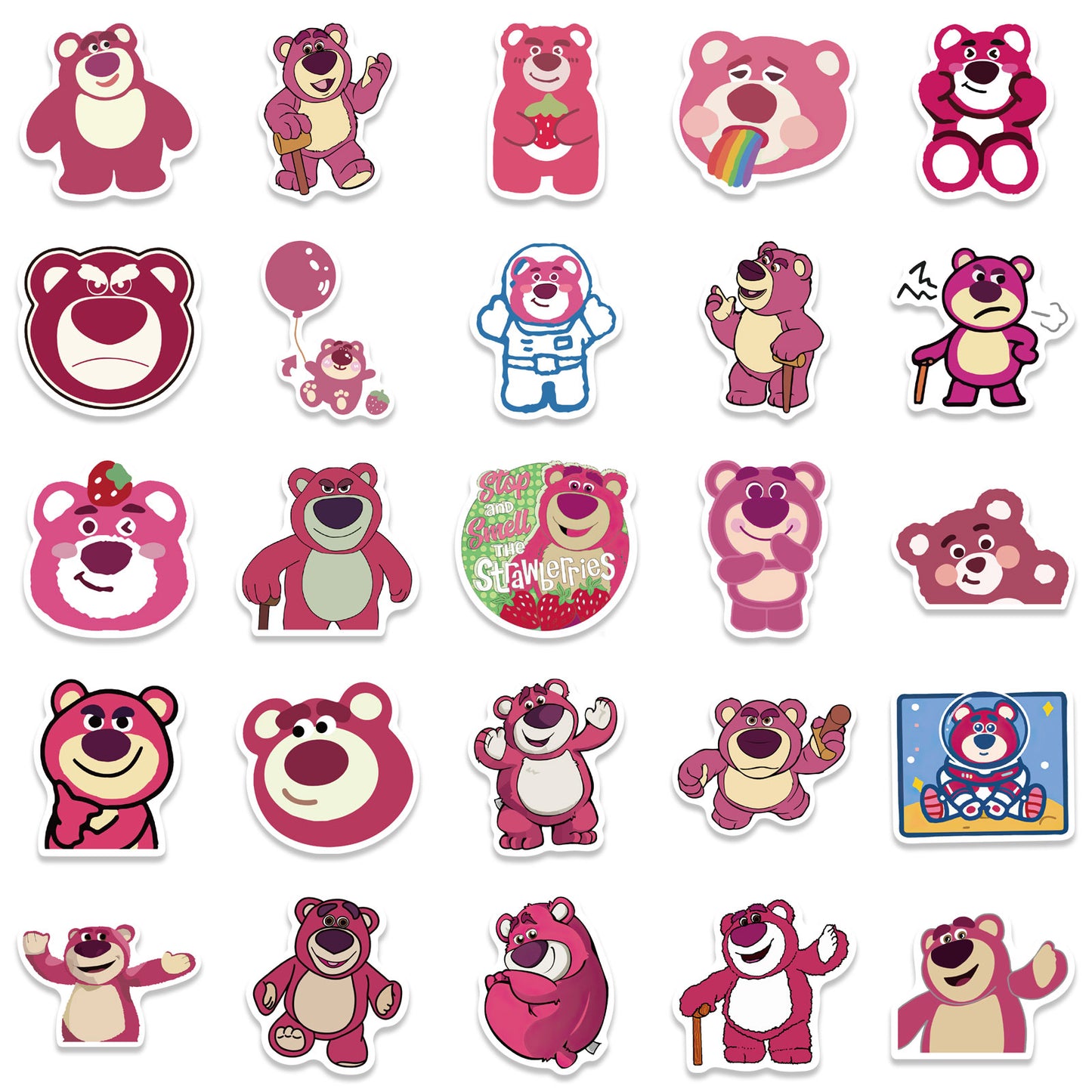 50pcs Lots-o'-Huggin' Bear Stickers