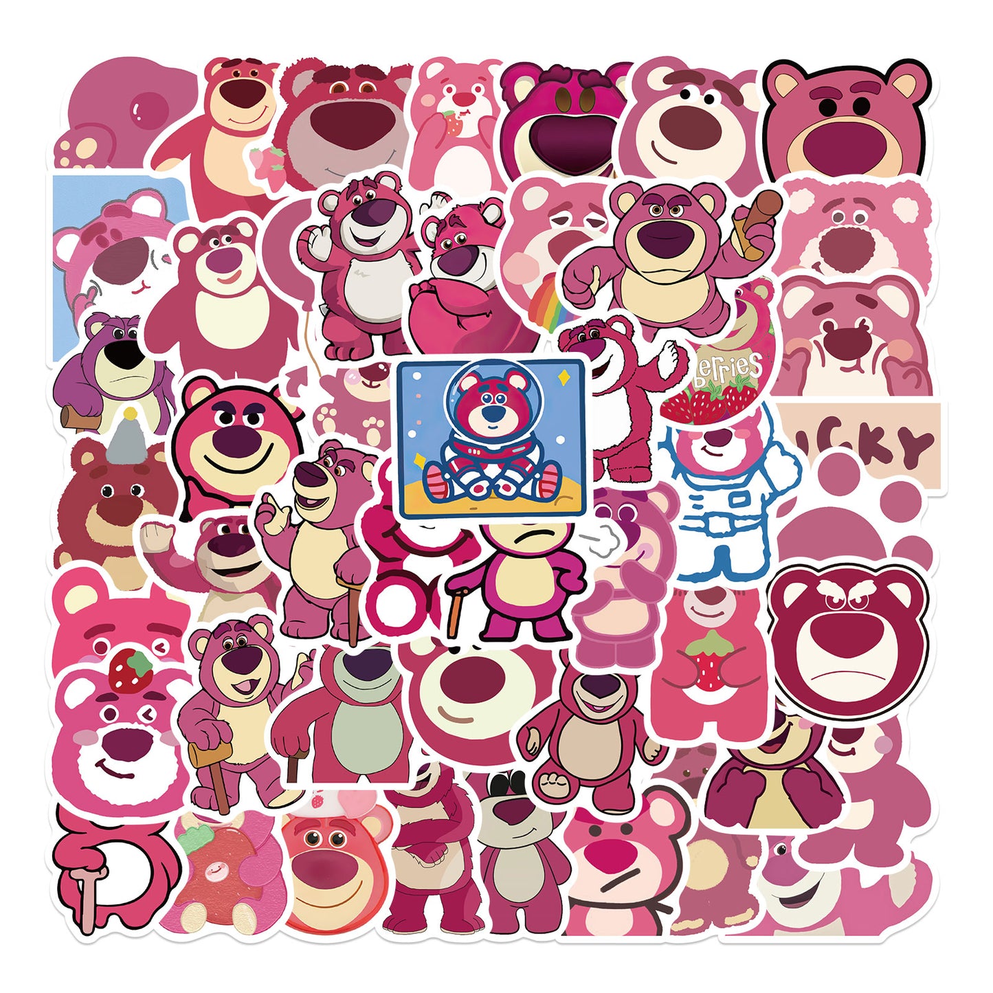 50pcs Lots-o'-Huggin' Bear Stickers